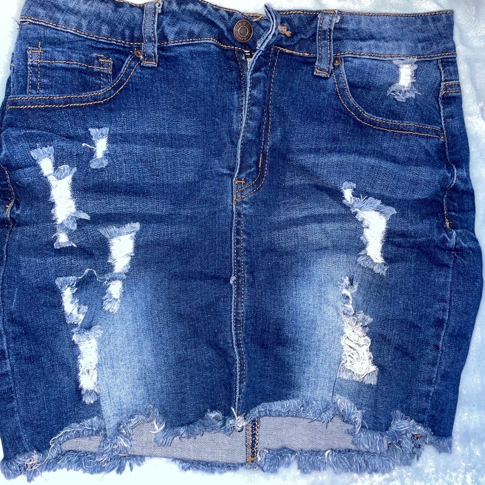 Denim skirt